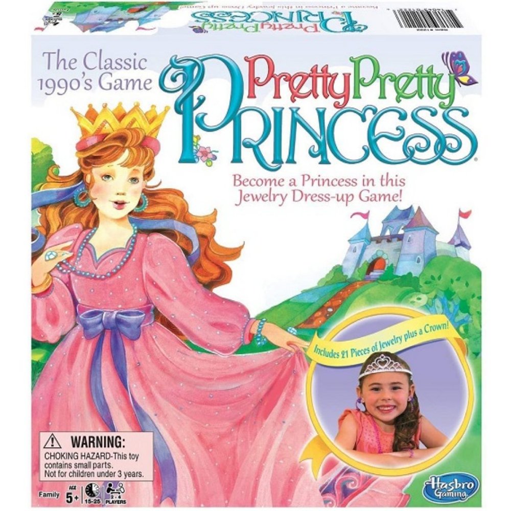 PRETTY PRETTY PRINCESS GAME Jewelry Board Game 1990's Classic NEW FACTORY SEALED